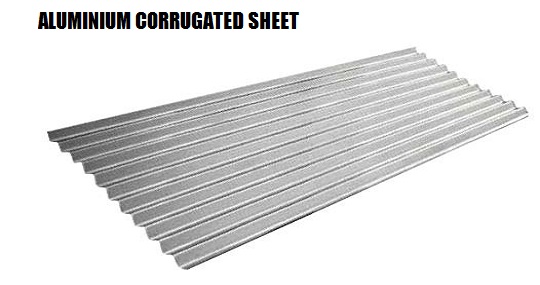 ALUMINIUM CORRUGATED SHEET