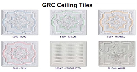 GRC Ceiling Tiles