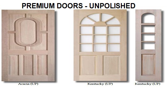 PREMIUM DOORS - UNPOLISHED