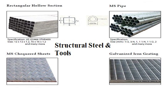 Structural Steel & Tools