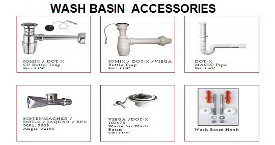 WASH BASIN ACCESSORIES