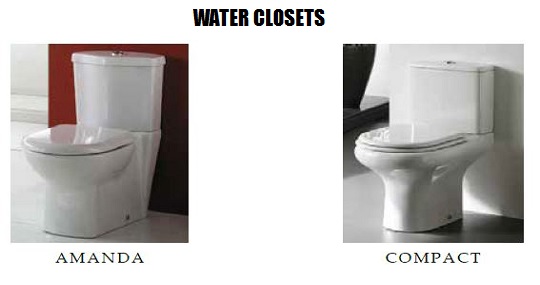 WATER CLOSETS